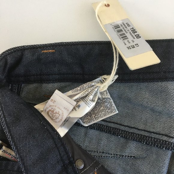 Diesel Darron Regular Slim - Tapered Button Fly Jeans 28 - Picture 4 of 13